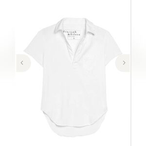 Frank & Eileen Charlotte Perfect Polo Top Size S